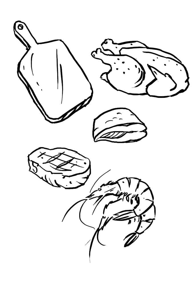 Draw digital line art illustrations by Kahelthegreat | Fiverr