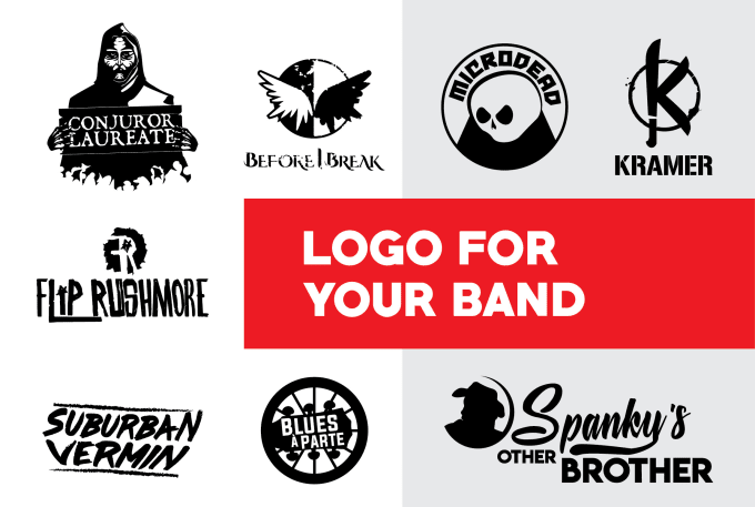Design an unique band logo by Matei_o | Fiverr