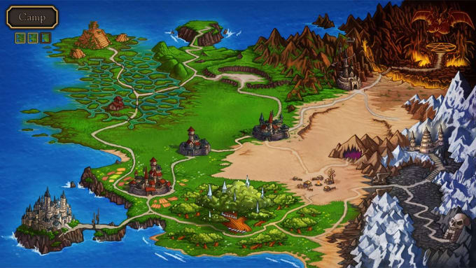 Illustrate 2d Map For Your Online Games By Danielleo13