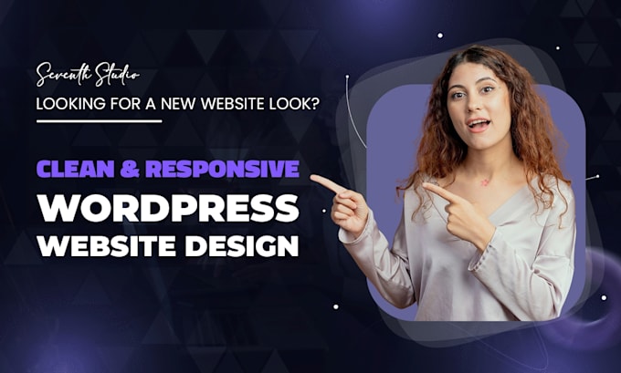 design a professional wordpress website or web design