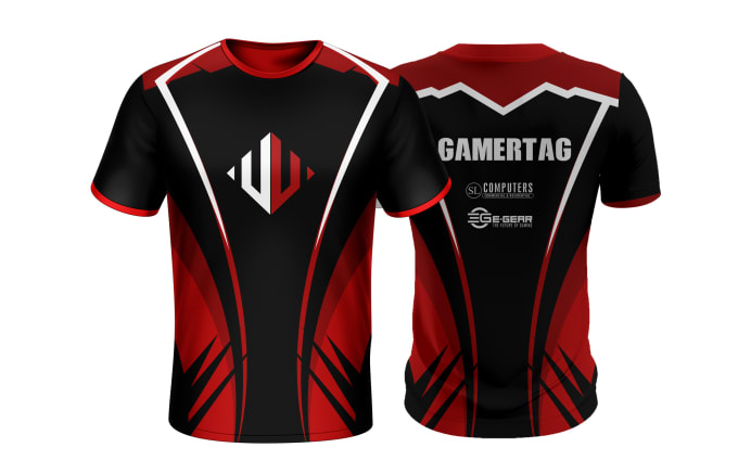 Create an esports or gaming jersey for you by Moditha_damindu | Fiverr