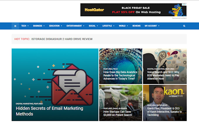 do guest post on tech blog with da 50