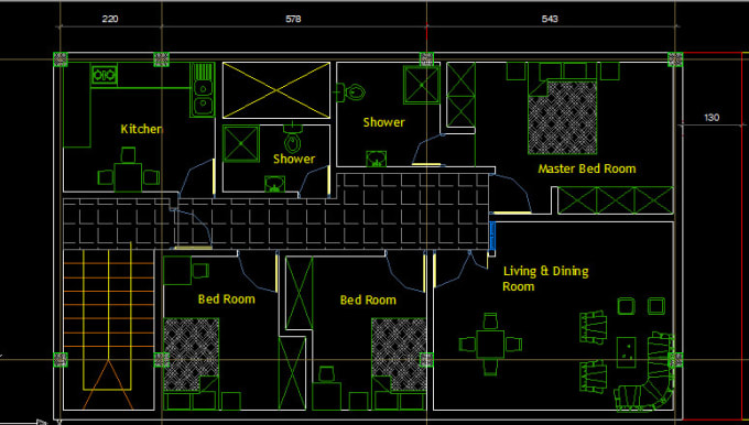 Autocad Or Sketch Up 3d Or Any Civil Engineering Drawings By Abinet1