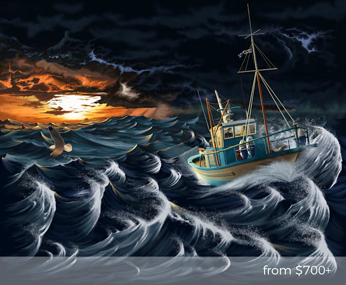 do a high quality illustration for you