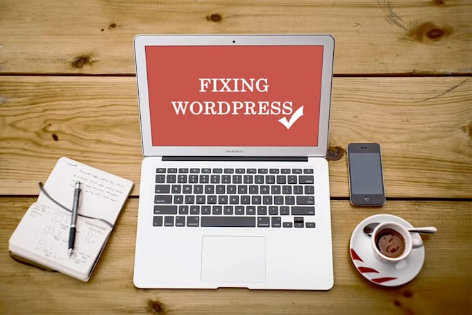 fix problems with wordpress