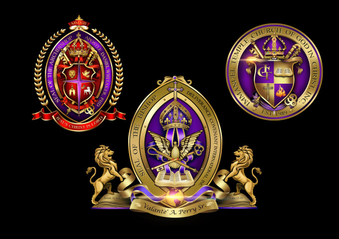 Create a professional bishop seal and church logo by Optimalgraphix