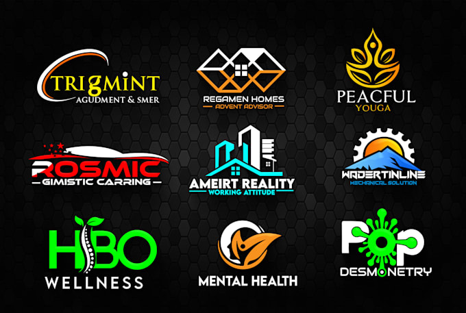 do modern creative and unique business logo design