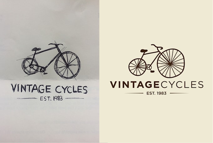 turn your idea into the beautiful logo