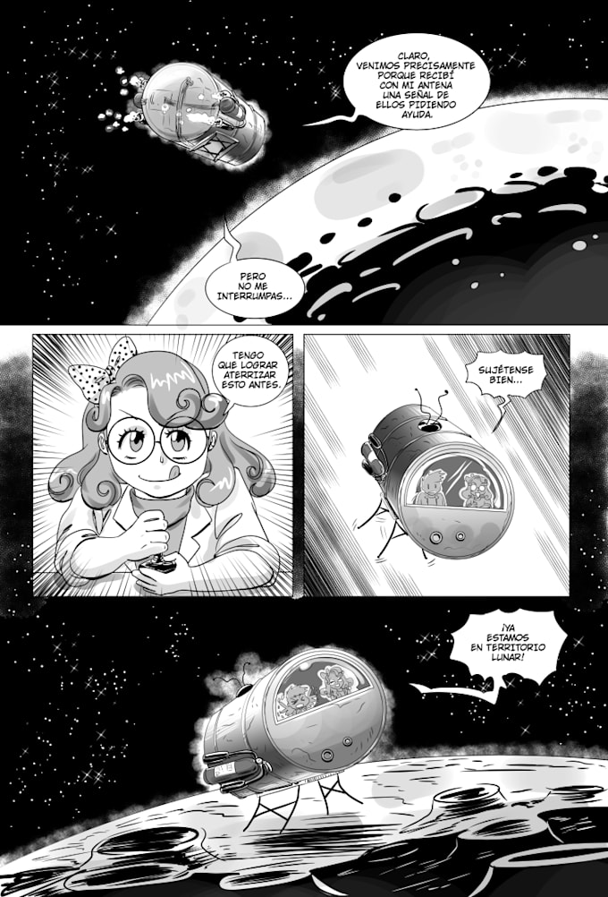 draw manga and comic pages