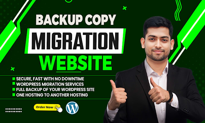 clone backup migrate duplicate transfer wordpress in 2 hours