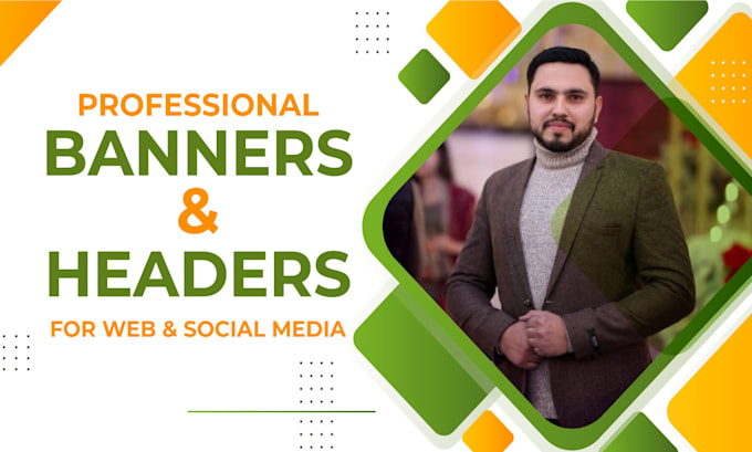 design stunning website headers sliders or banners