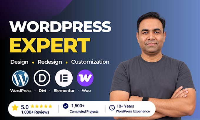 design a fast, modern wordpress website with divi theme