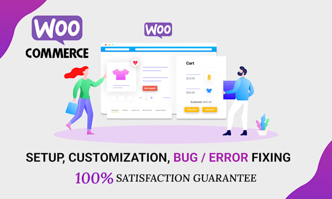 fix or customise your woocommerce website