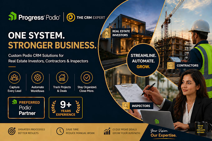 build a CRM for real estate investors and contractors