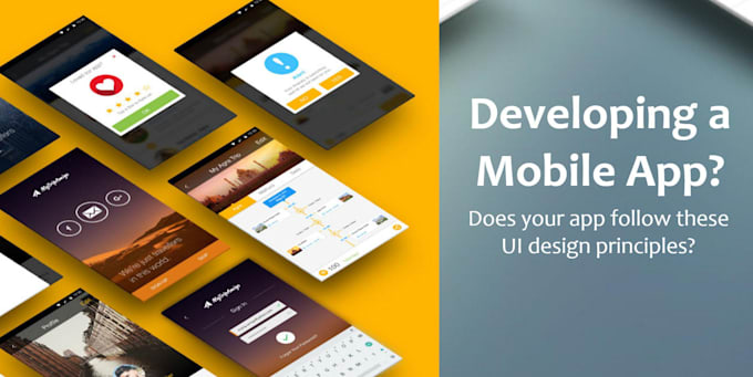 do mobile app development for ios app and android app using react native