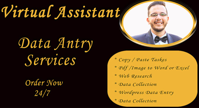 do english, arabic all kinds of data entry