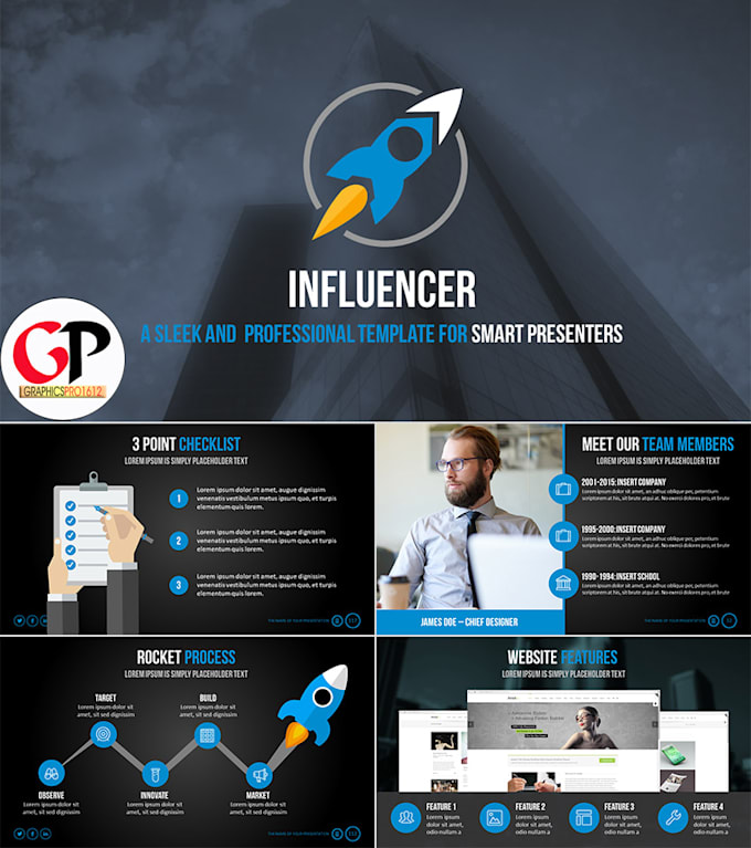 design branded, unique professional powerpoint presentation