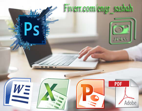 do data entry, copy paste, pdf, word, excel, typing jobs