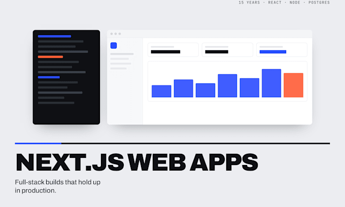 build your next js react web app with typescript, tailwind