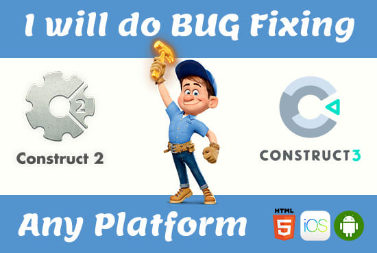 fix or update your construct 2 or 3 games