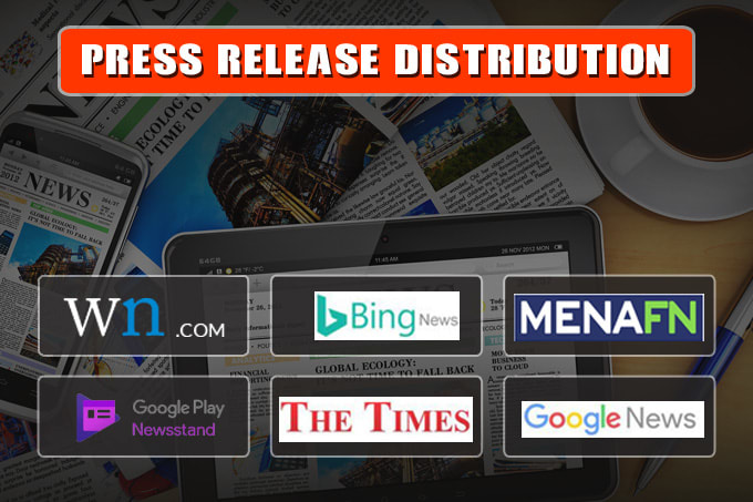 Hire a freelancer to do press release distribution to 150 sites with google news
