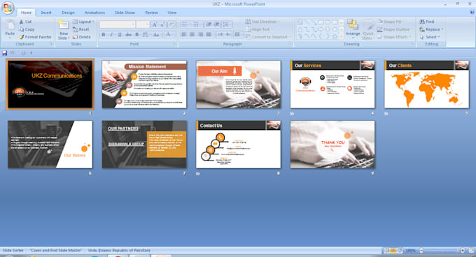 create top notch powerpoint presentations for your project
