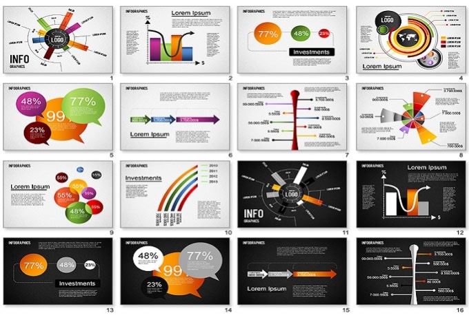 shape your data or work into Professional Presentation