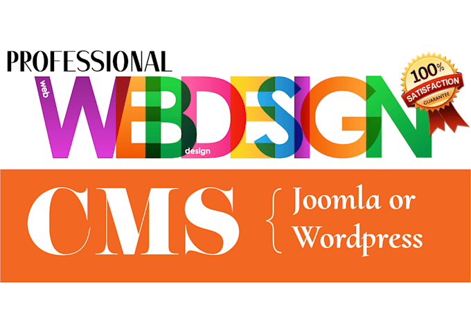 design a wordpress or joomla website for your business