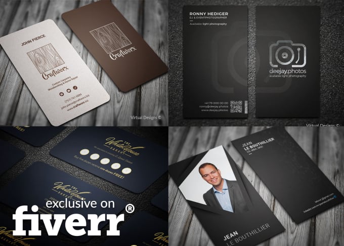 design professional business cards