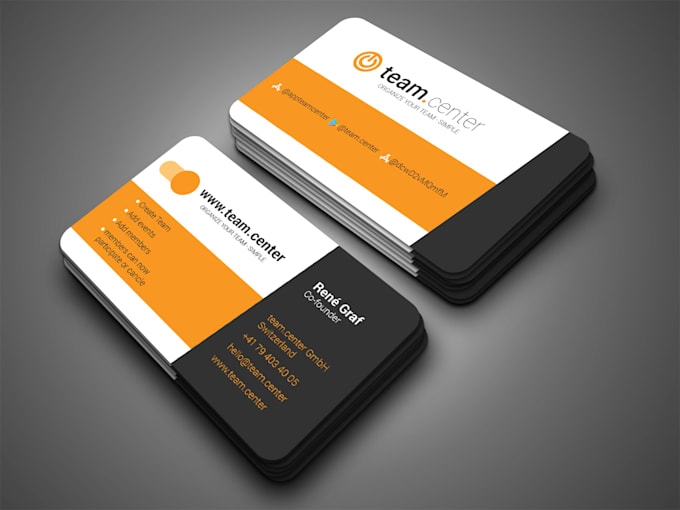 design creative, modern business cards and stationery