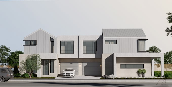 provide professional 3d high quality exterior rendering cgi