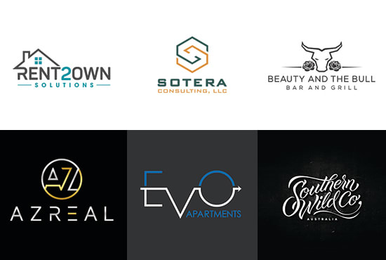 design flat and minimalist logo