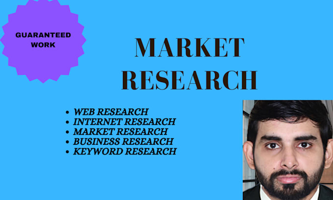 do market research and internet research within 24 hours