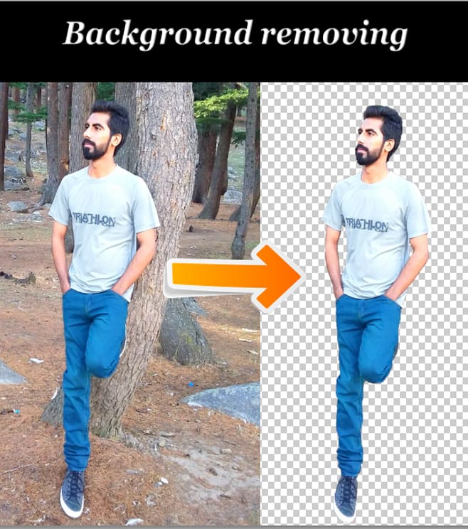 remove background very quickly and clean