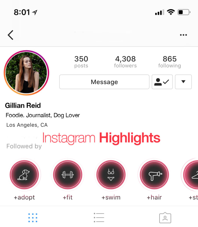 Create instagram highlight covers by Reidgilligan | Fiverr
