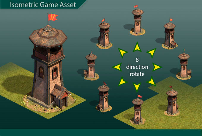 Do Concept And Develop Isometric Game Art By Tapanshah