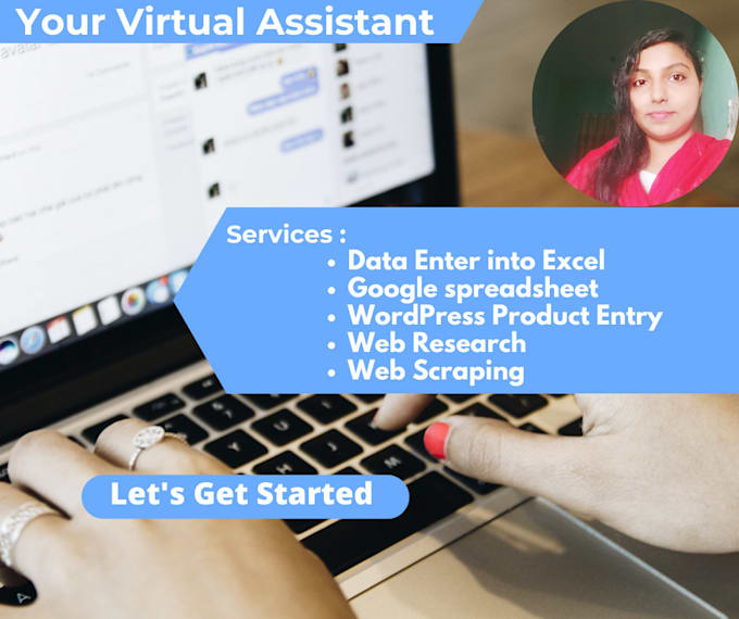 data entry, excel, web research and product listing