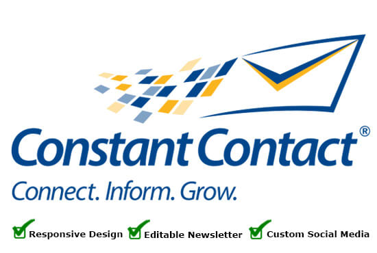 Do constant contact email template just 24 hrs by Imran277 Fiverr