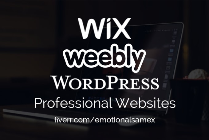design and redesign wix website, wordpress website or weebly website