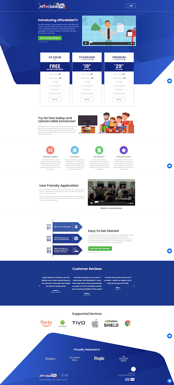 build responsive wordpress website design