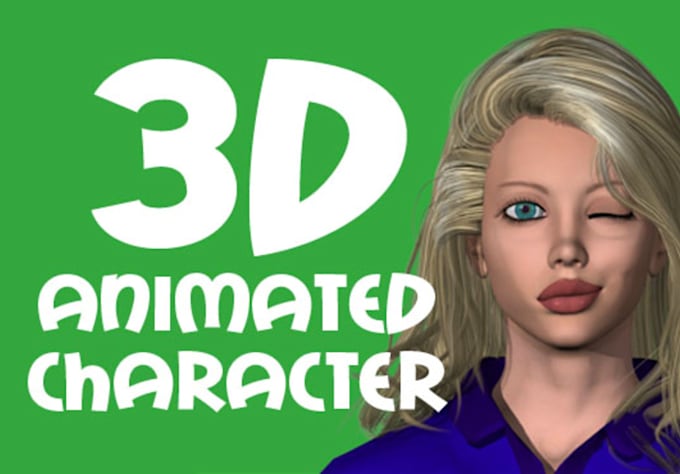 create an animated 3D character video