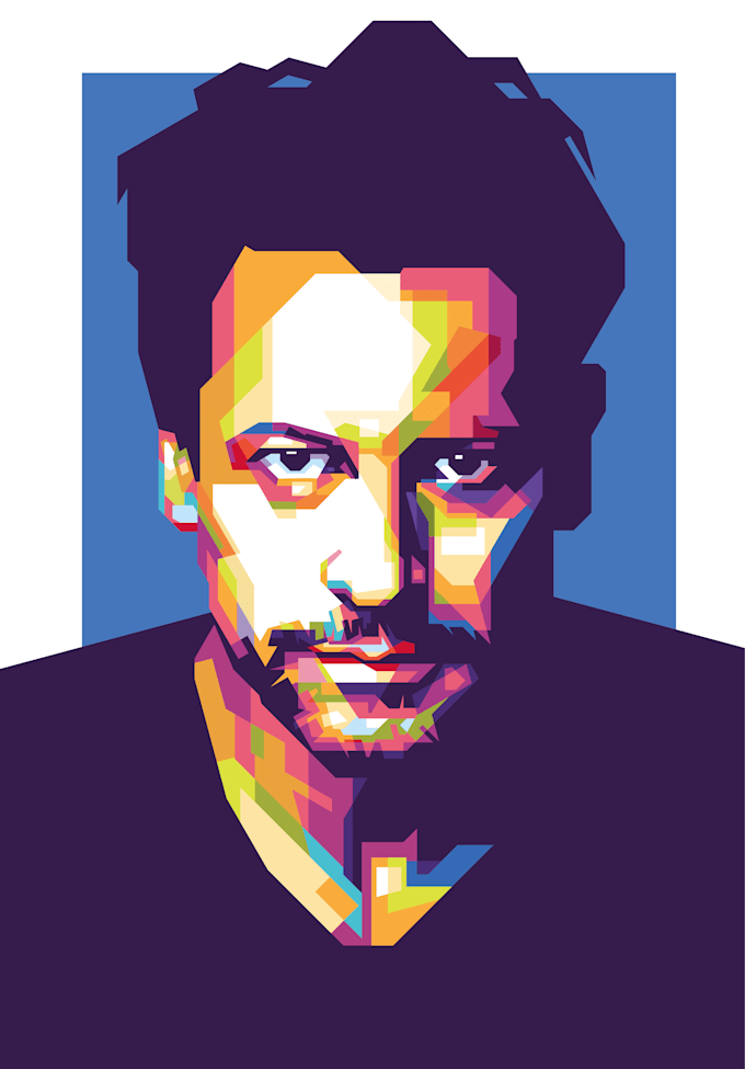 create awesome wpap pop art portrait for you