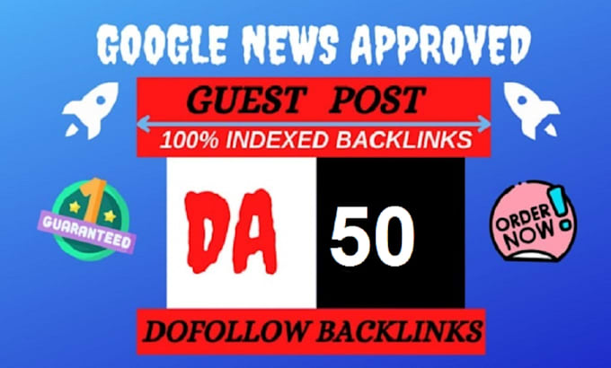 guest post, high da guest post and dofollow guest posting on da50 website