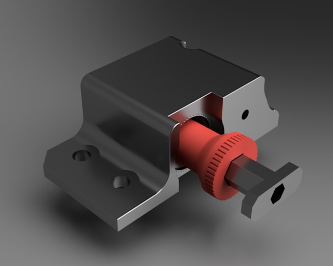 do 2d cad drawing, 3d engineering design, 3d printing model