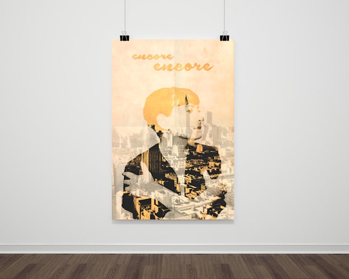 design a poster for your play