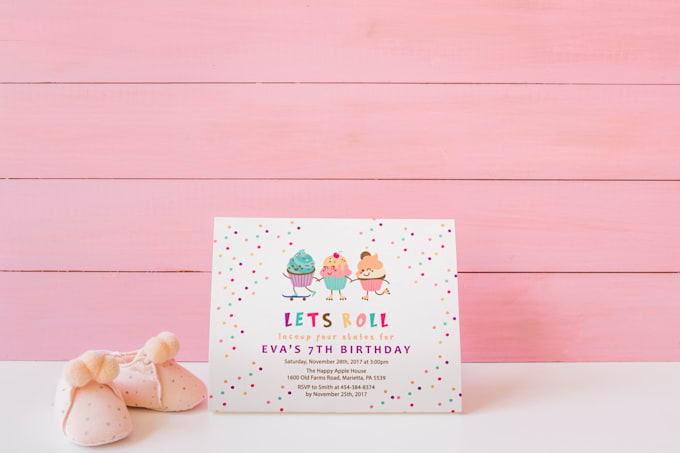 design party, event, and wedding invitations for you