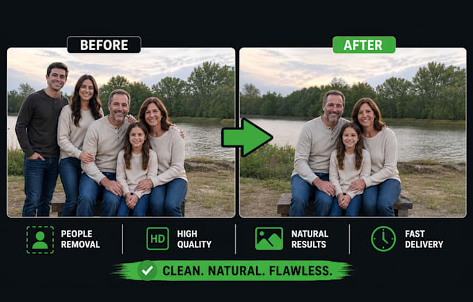 remove people, objects or background on any image
