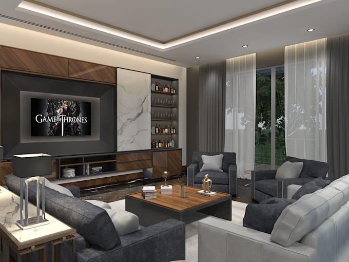 Create 3d Interiors And Exteriors By Prateekcgartist