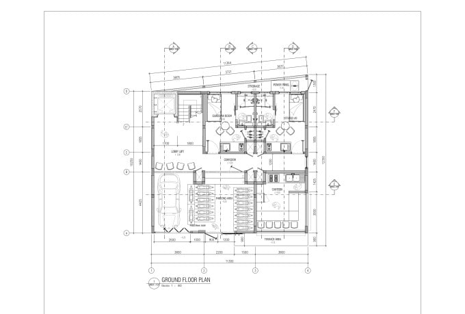 Make an architectural drawing in autocad by Haniyaakhtar | Fiverr