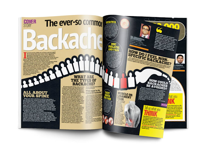 design magazine  layout  and print newsletter